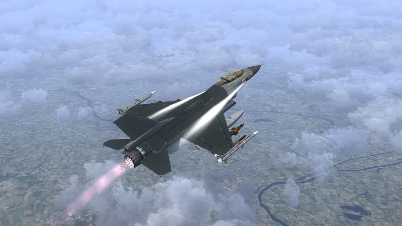 Microsoft Flight Simulator X: Steam Edition - F-16 Fighting Falcon thumbnail 2