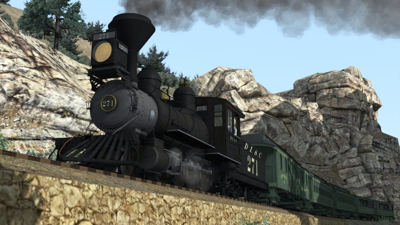 Train Simulator 2021: Clear Creek Old Timer Rolling Stock Pack screenshot 1