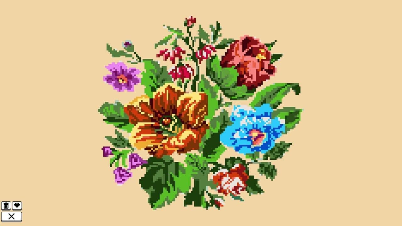 Coloring Pixels: Flowers Pack thumbnail 2