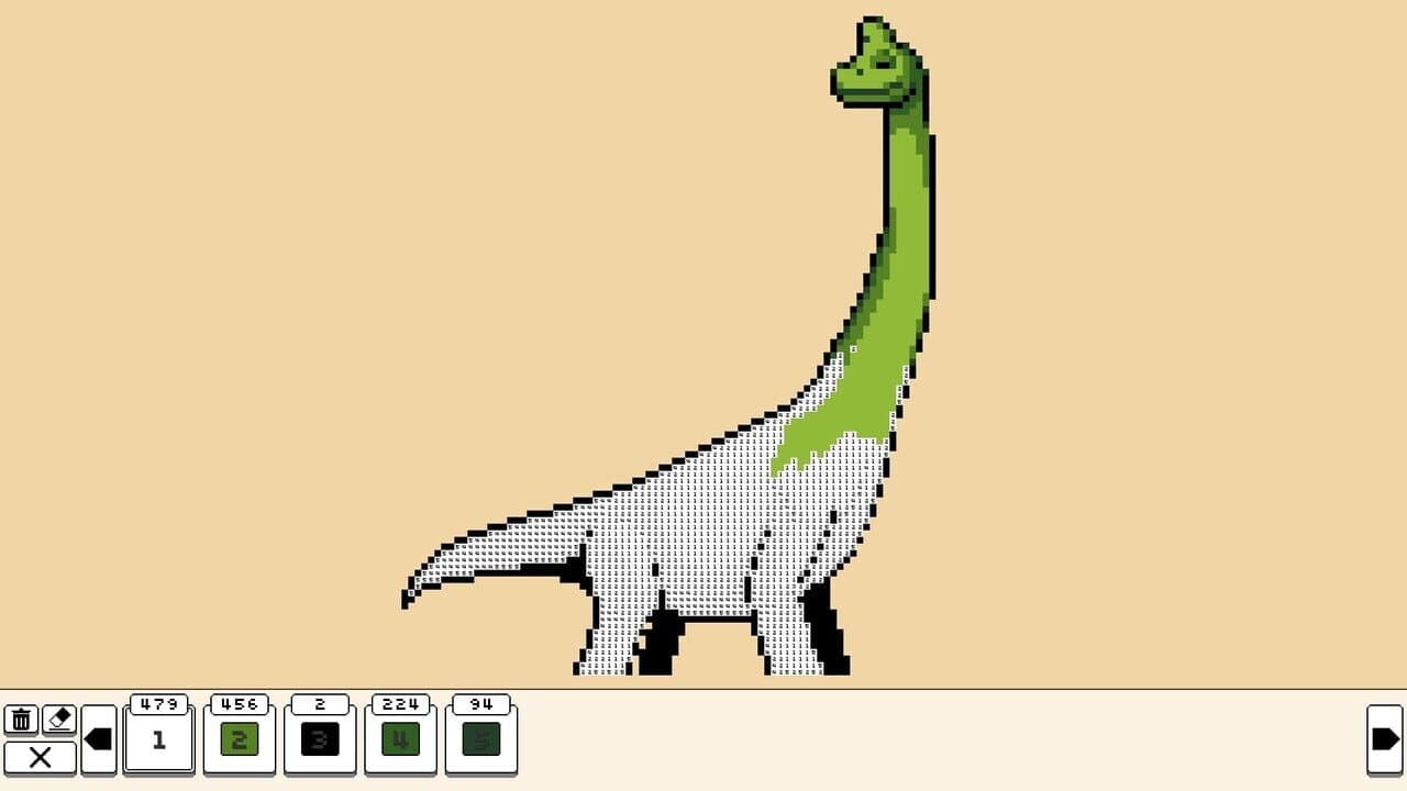 Coloring Pixels: Dinosaurs Pack thumbnail 4