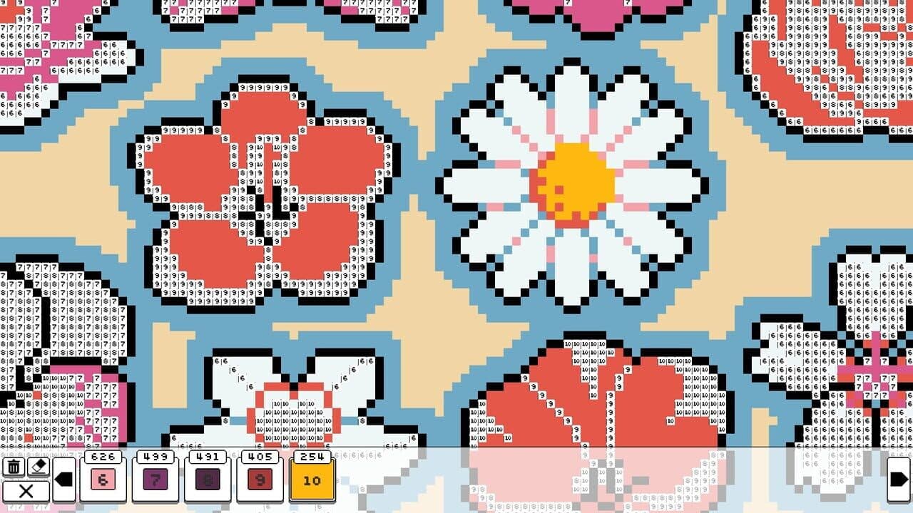 Coloring Pixels: Flowers Pack thumbnail 5