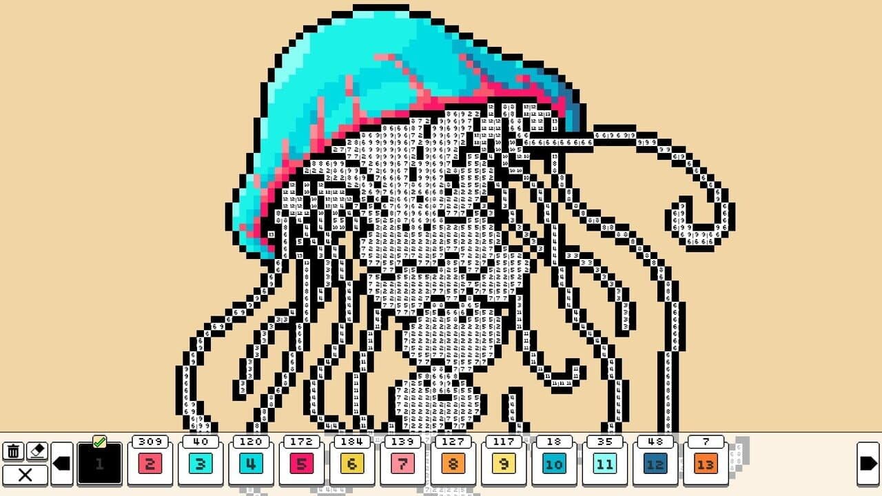 Coloring Pixels: Marine Life Pack thumbnail 3