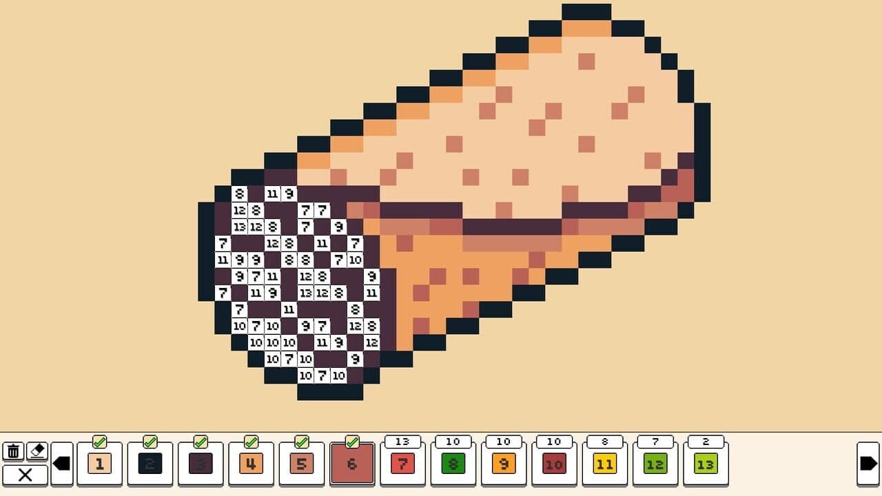 Coloring Pixels: Food Pack thumbnail 3