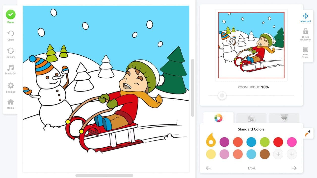 Coloring Book for Kids: Full Version screenshot 1