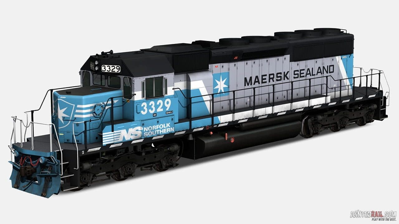 Trainz: A New Era - EMD SD40-2: Maersk screenshot 1