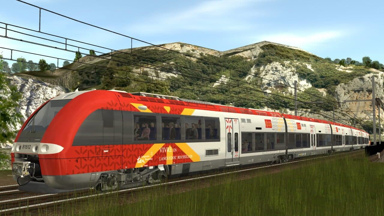 Trainz Simulator 12: SNCF - AGC Languedoc screenshot 1