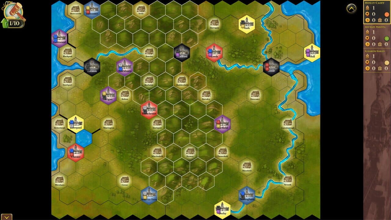 Steam: Rails to Riches - Northern England Map screenshot 1
