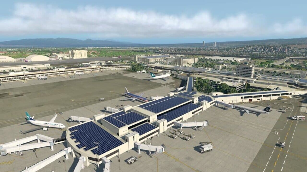 X-Plane 11: FunnerFlight PHNL - Honolulu International Airport + Pearl Harbor thumbnail 21