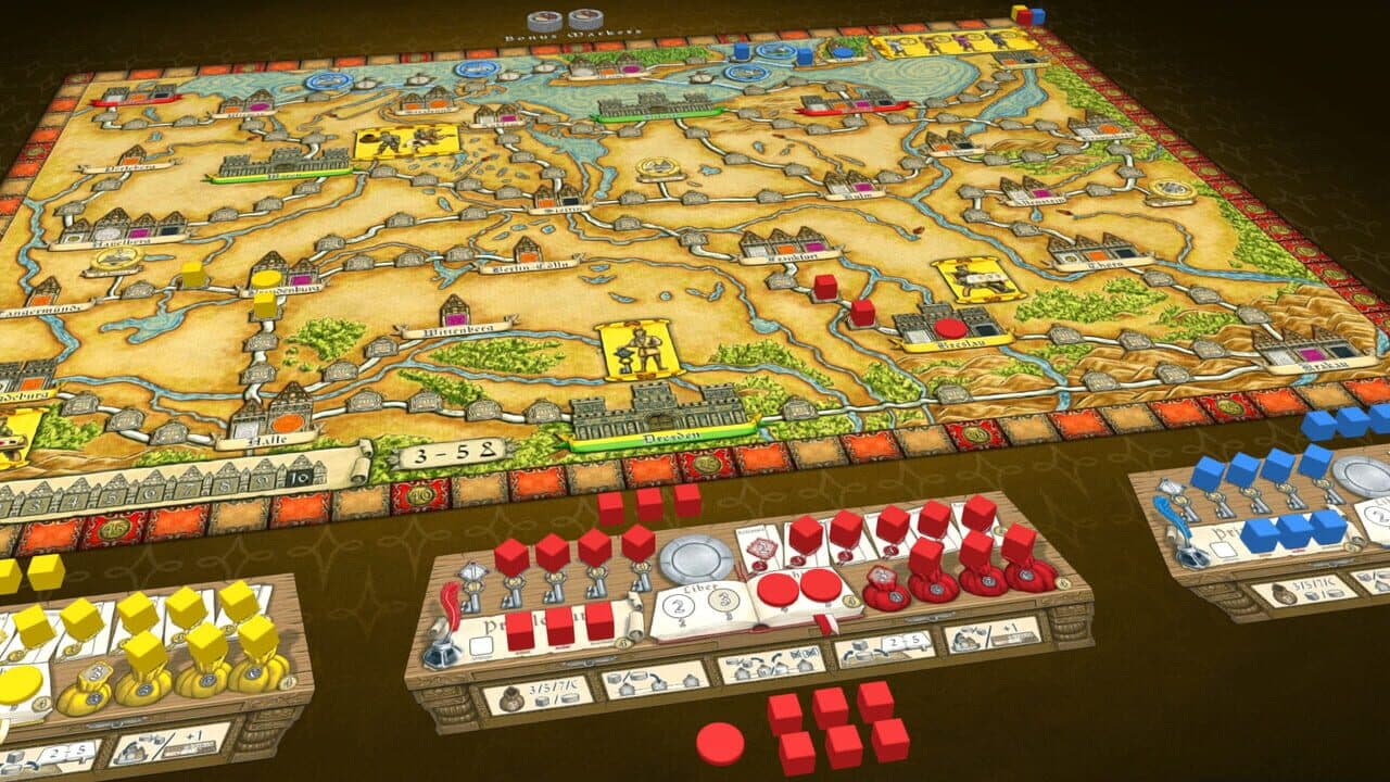 Tabletopia: Hansa Teutonica + Expansions thumbnail 2