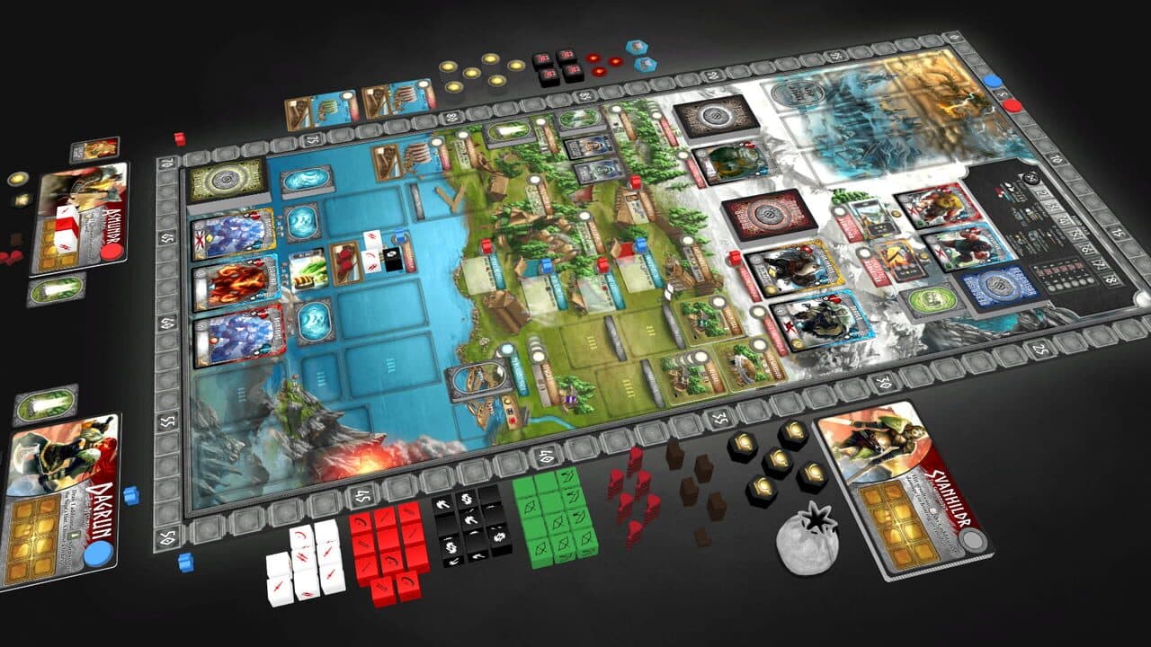 Tabletopia: Champions of Midgard - The Dark Mountains screenshot 1