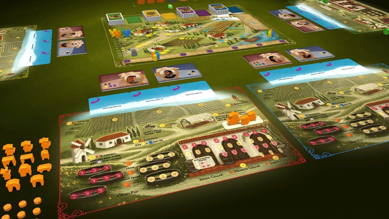Tabletopia: Viticulture - Essential Edition screenshot 1