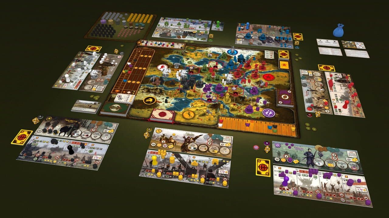 Tabletopia: Scythe - The Wind Gambit + Invaders from Afar thumbnail 3