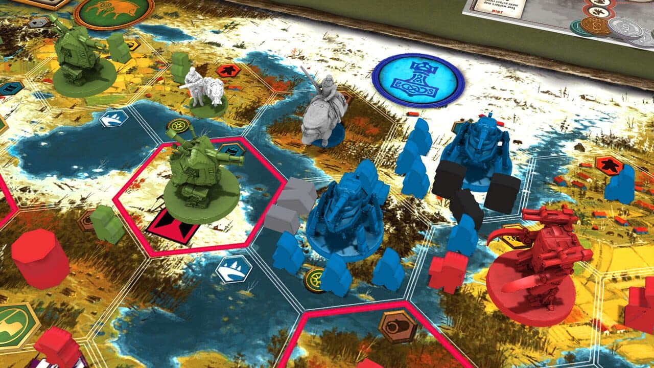 Tabletopia: Scythe - The Wind Gambit + Invaders from Afar screenshot 1