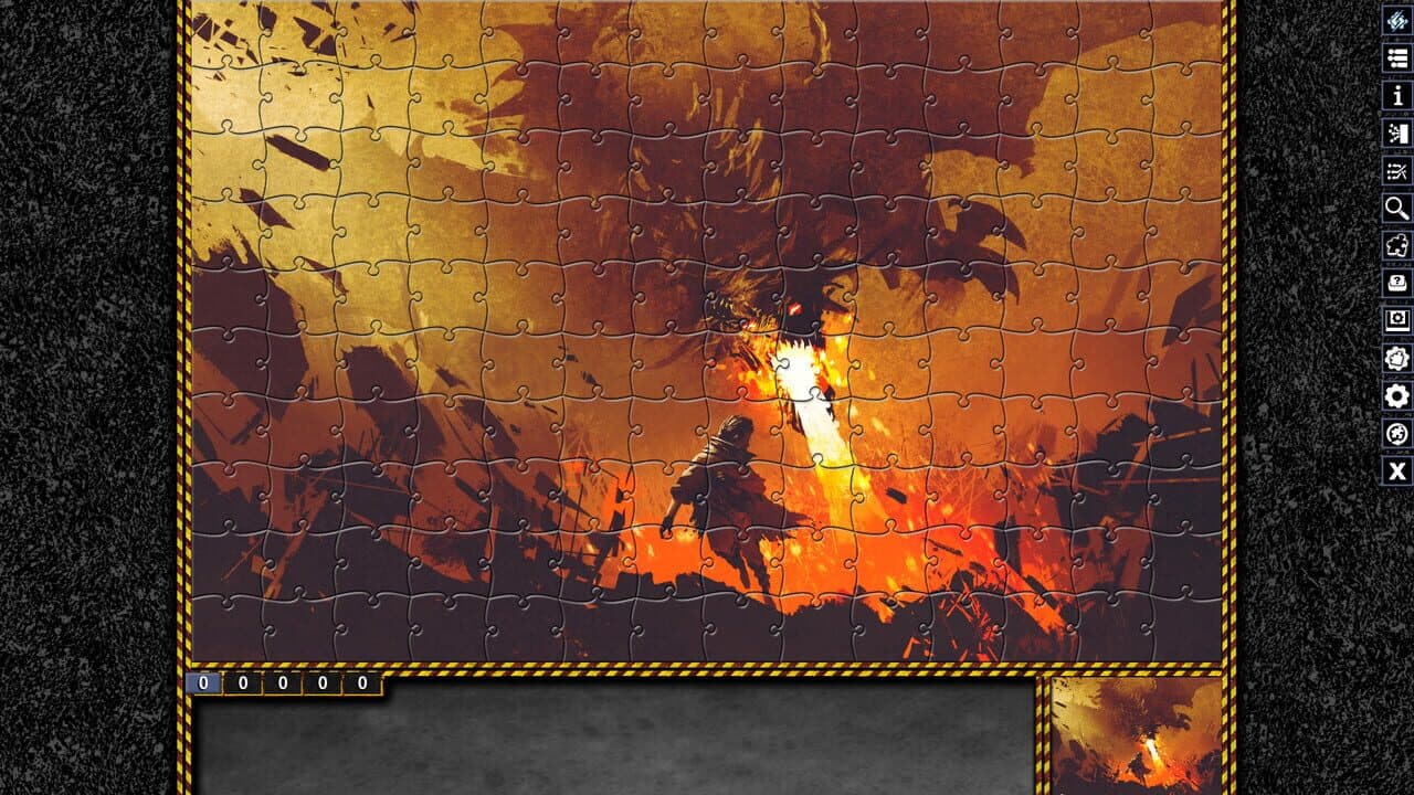 Pixel Puzzles: Illustrations & Anime - Jigsaw Pack: Dragons screenshot 1