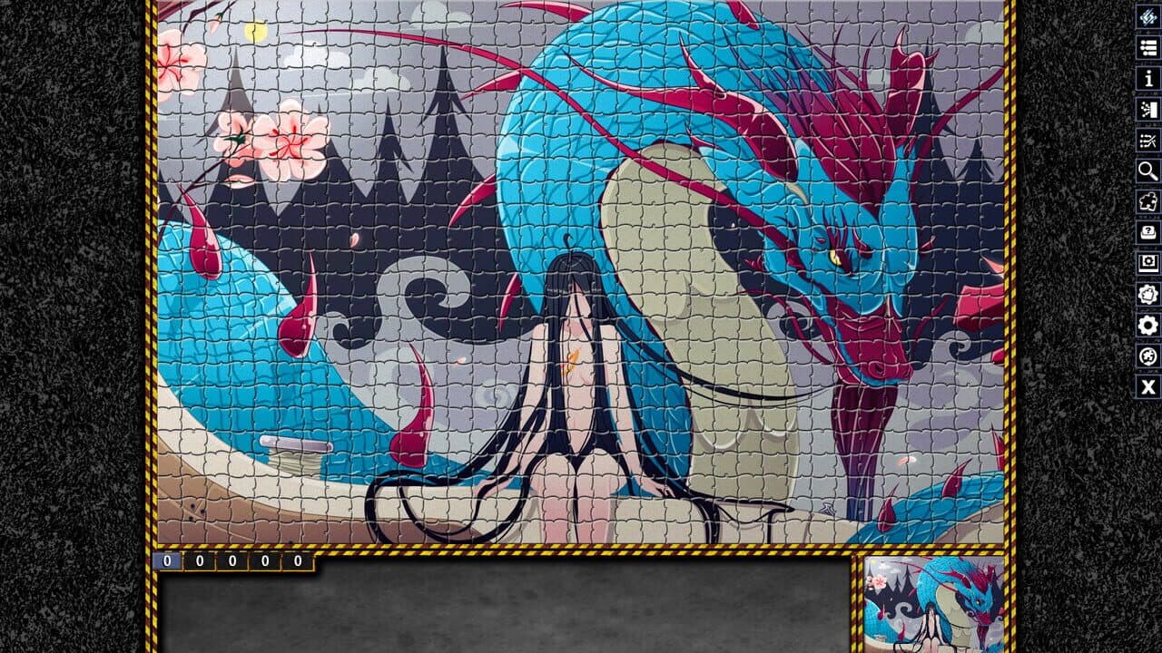 Pixel Puzzles: Illustrations & Anime - Jigsaw Pack: Dragons thumbnail 2