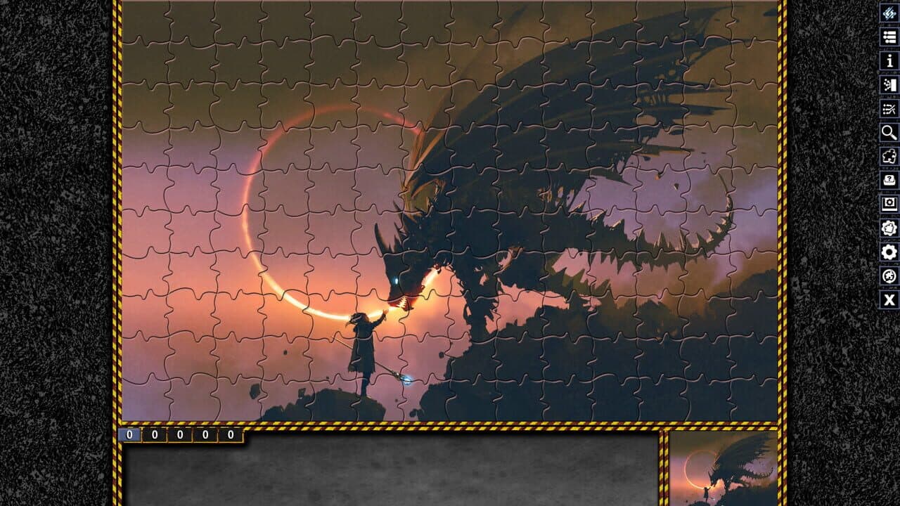 Pixel Puzzles: Illustrations & Anime - Jigsaw Pack: Dragons thumbnail 3