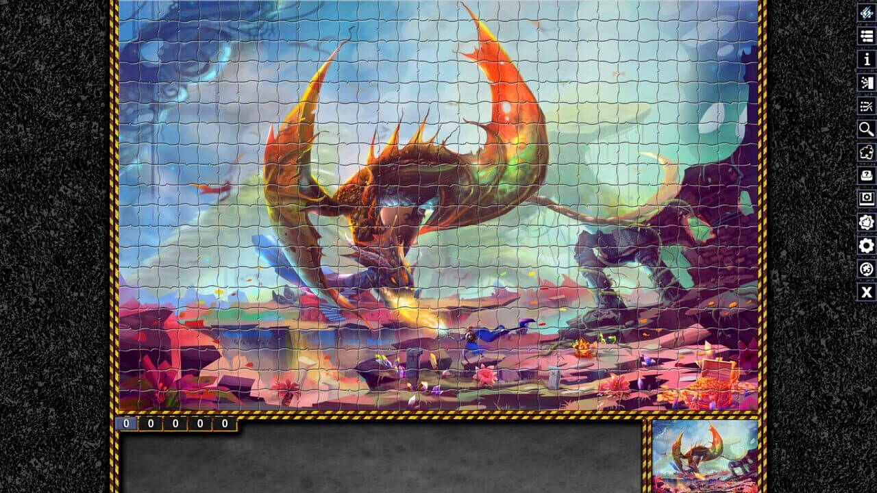 Pixel Puzzles: Illustrations & Anime - Jigsaw Pack: Dragons thumbnail 4