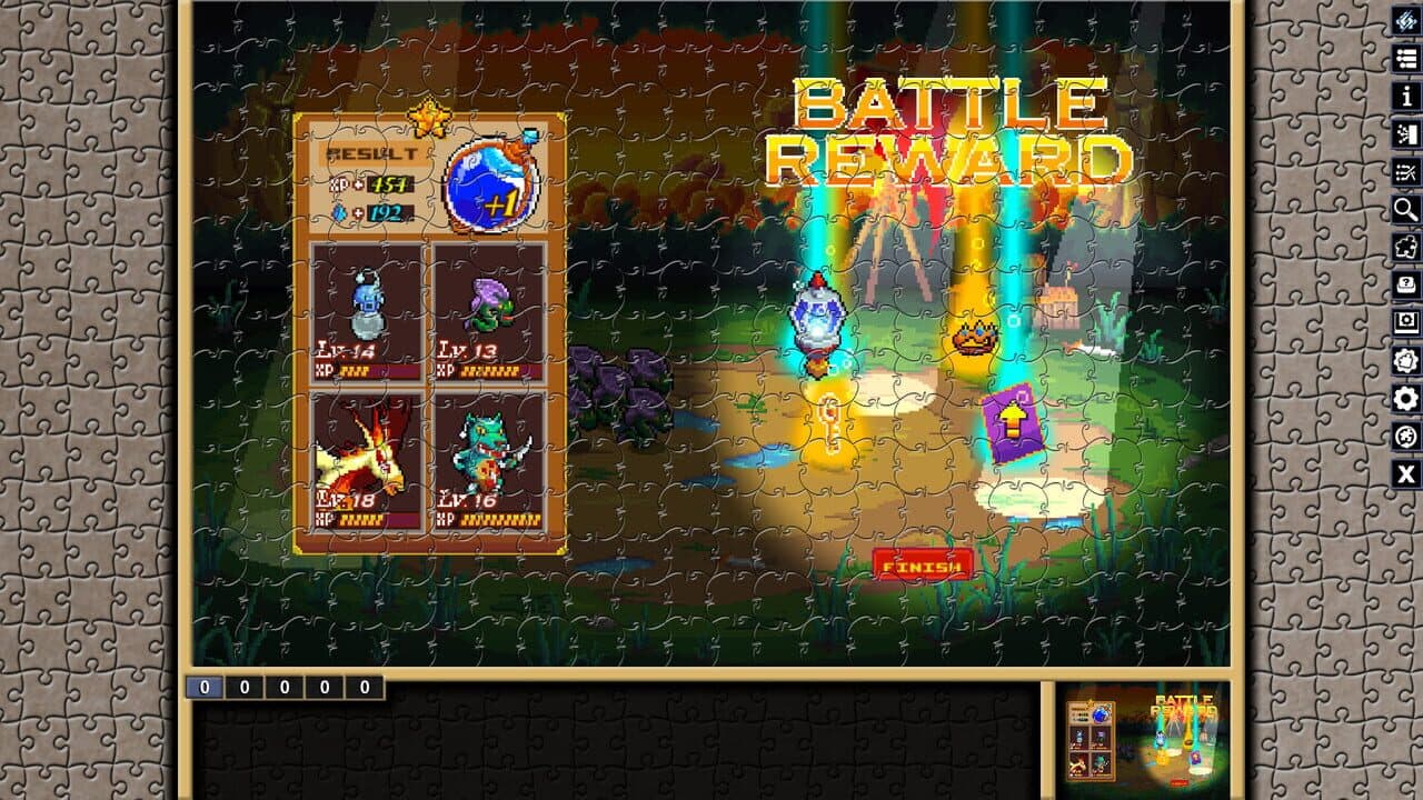 Pixel Puzzles: Illustrations & Anime - Jigsaw Pack: Soul of Giga screenshot 1