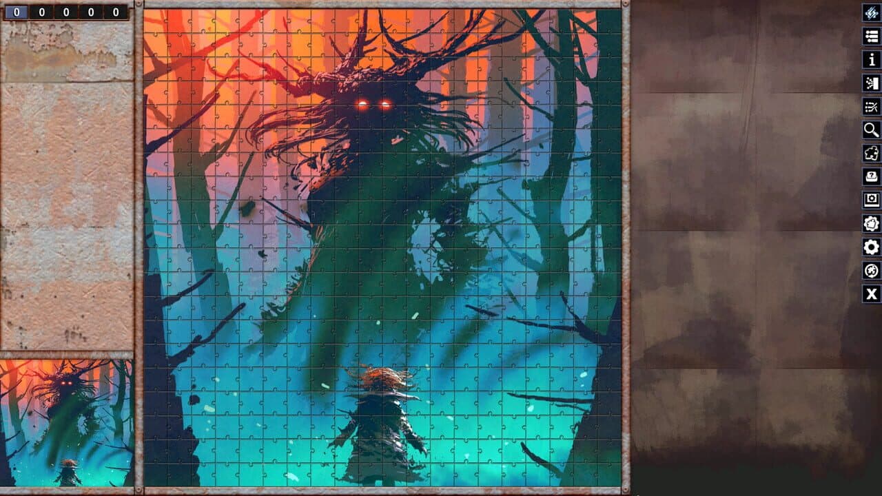 Pixel Puzzles: Illustrations & Anime - Jigsaw Pack: Horror screenshot 1