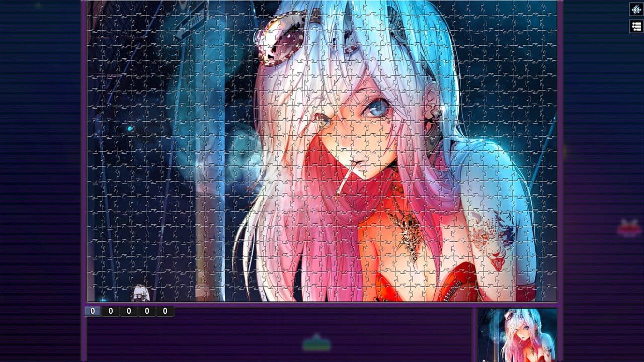Pixel Puzzles: Illustrations & Anime - Jigsaw Pack: Cyberpunk thumbnail 10