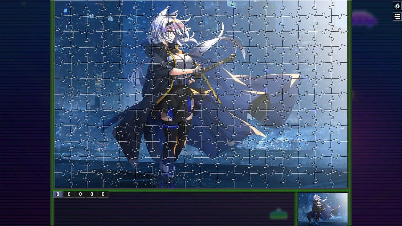 Pixel Puzzles: Illustrations & Anime - Jigsaw Pack: Cyberpunk thumbnail 16