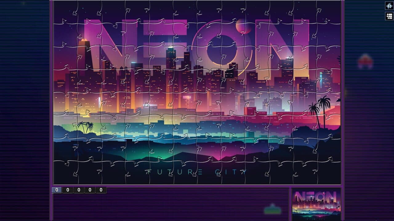 Pixel Puzzles: Illustrations & Anime - Jigsaw Pack: Cyberpunk thumbnail 4