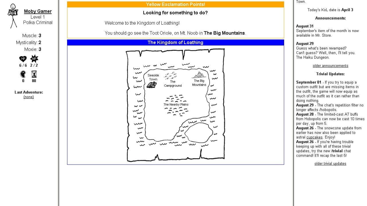 The Kingdom of Loathing screenshot 1
