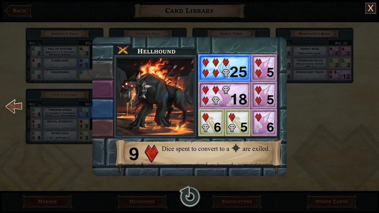 One Deck Dungeon: Cinder Plains screenshot 1
