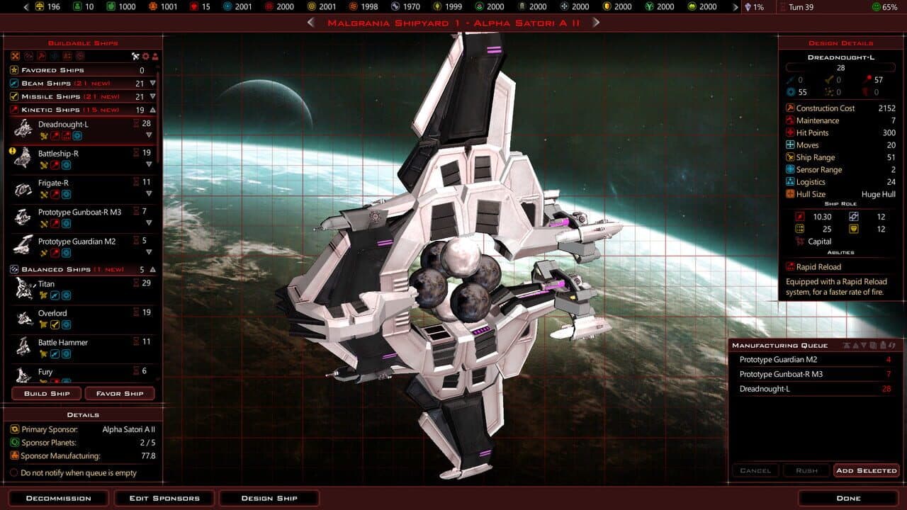 Galactic Civilizations III: Villains of Star Control - Origins screenshot 1