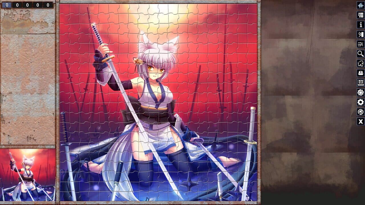 Pixel Puzzles: Illustrations & Anime - Jigsaw Pack: Ninja Girls screenshot 1