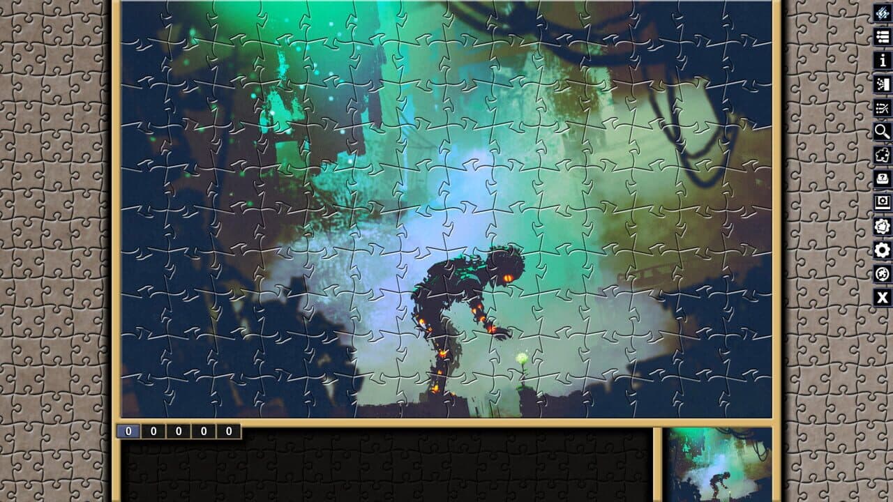 Pixel Puzzles: Illustrations & Anime - Jigsaw Pack: Distant Worlds screenshot 1