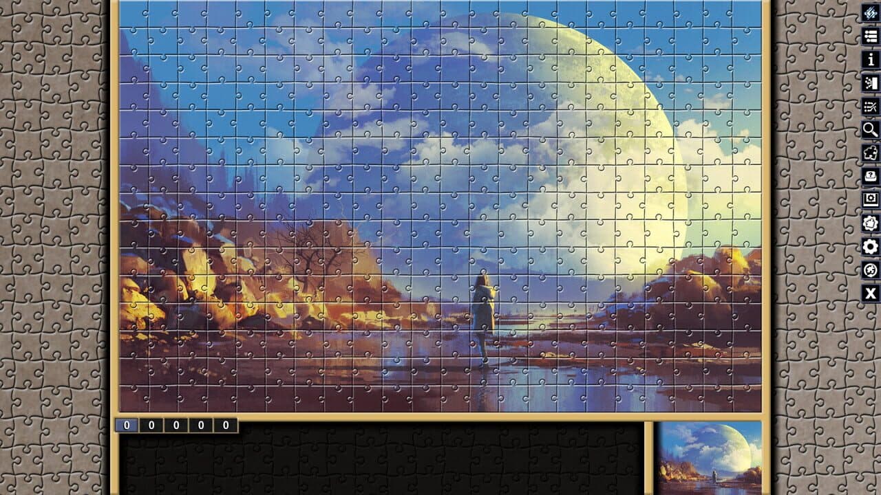 Pixel Puzzles: Illustrations & Anime - Jigsaw Pack: Distant Worlds thumbnail 2