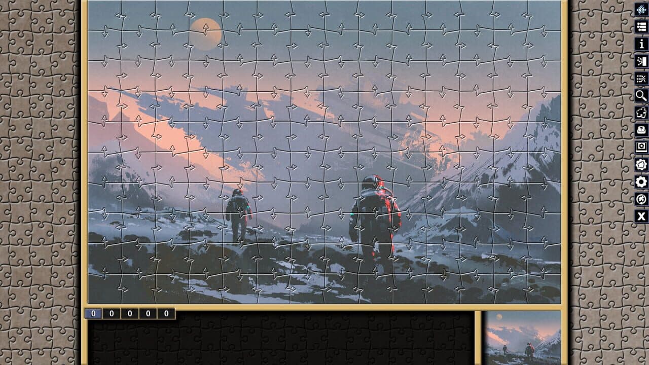 Pixel Puzzles: Illustrations & Anime - Jigsaw Pack: Distant Worlds thumbnail 3