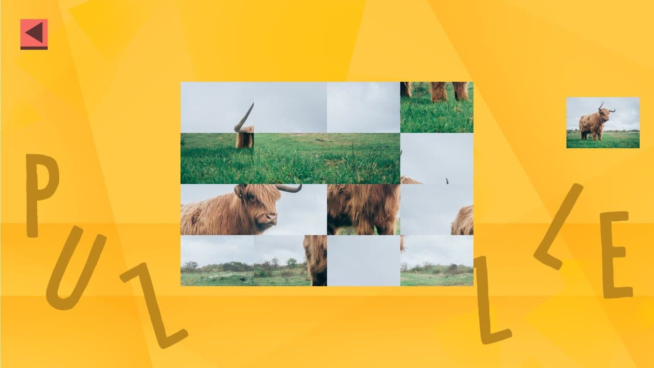 Game of Puzzles: Animals screenshot 1