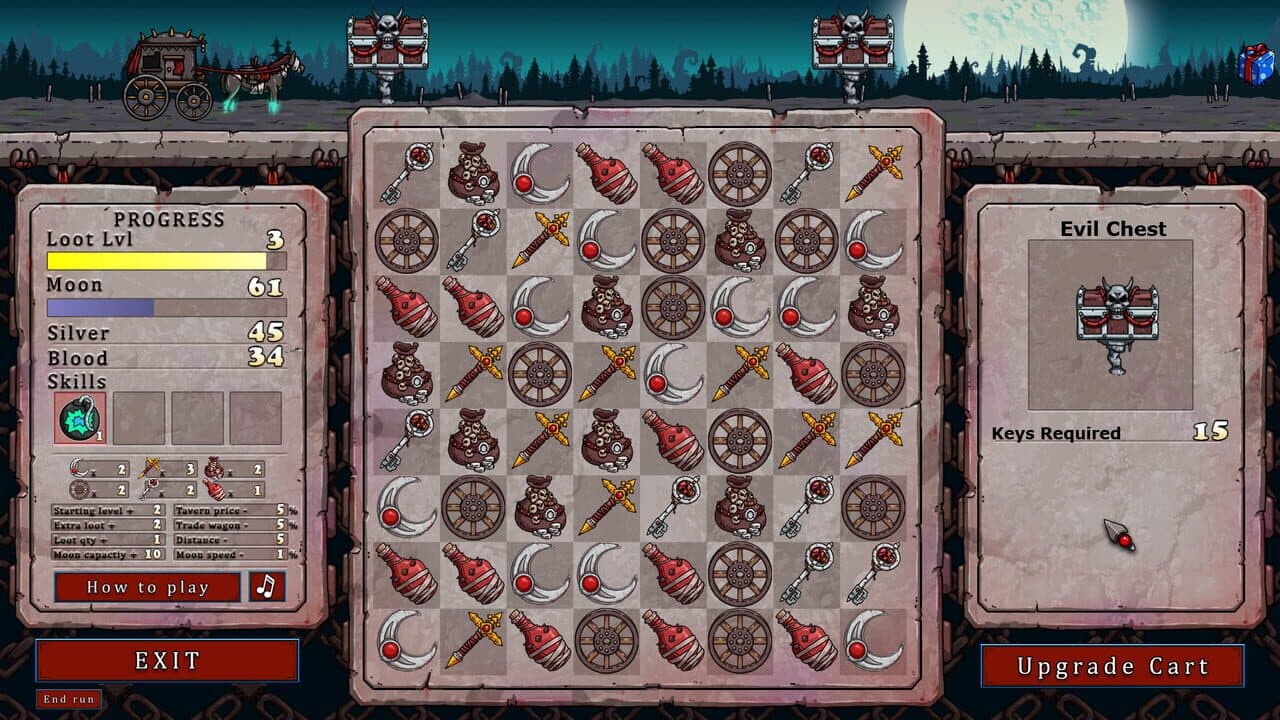 Puzzle Plunder: Vampire Night screenshot 1