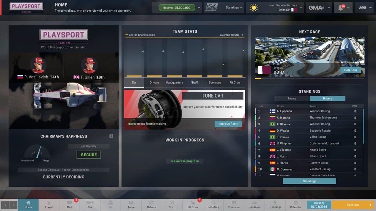 Motorsport Manager: Create Your Own Team thumbnail 6