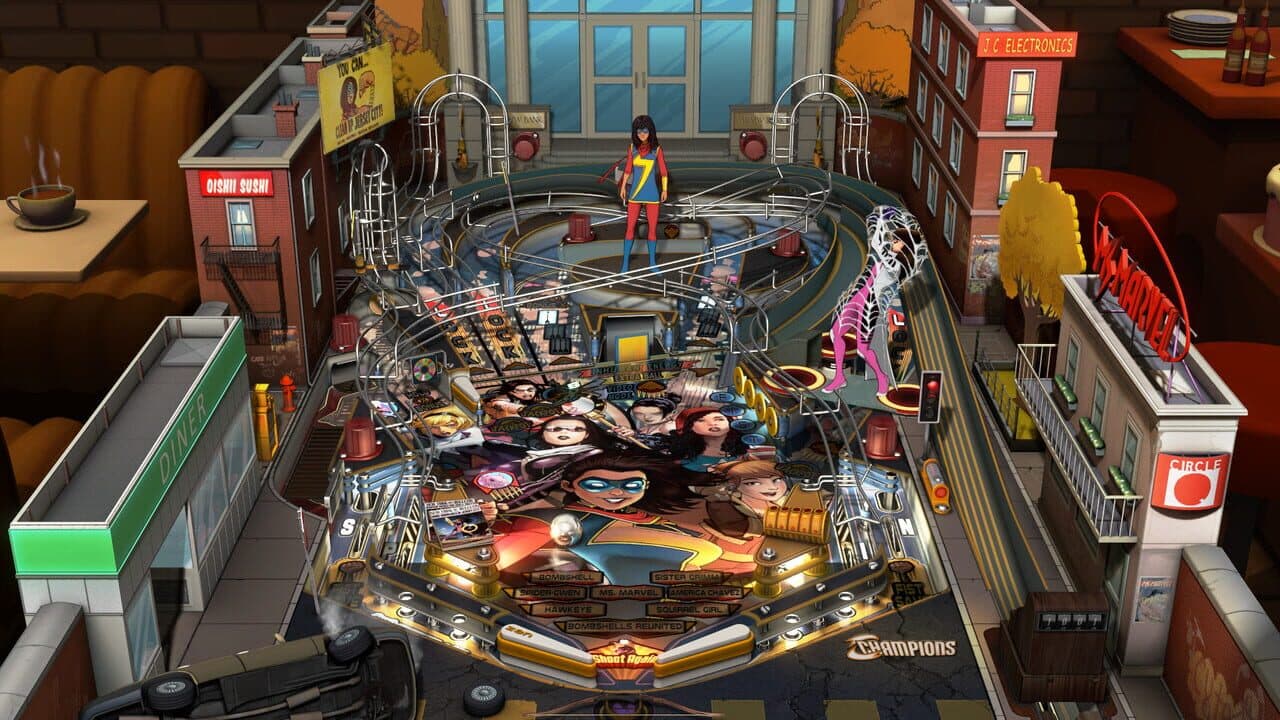 Pinball FX3: Marvel's Women of Power thumbnail 3