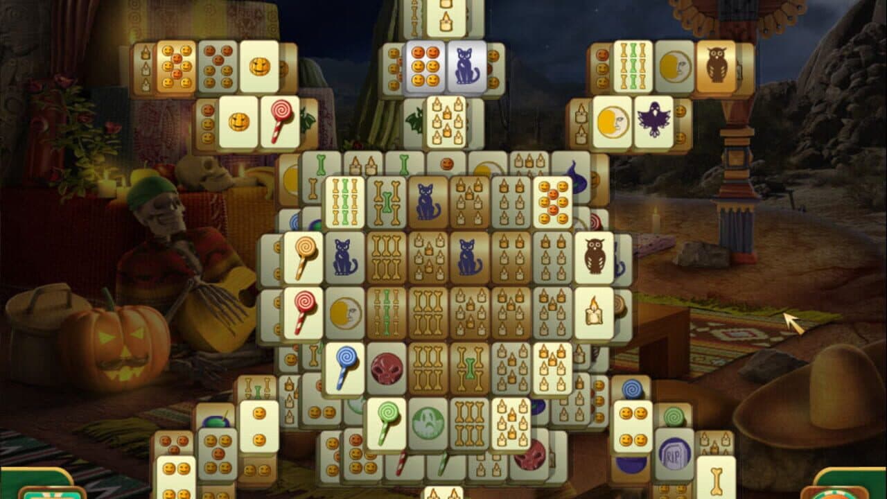 Spooky Mahjong screenshot 1