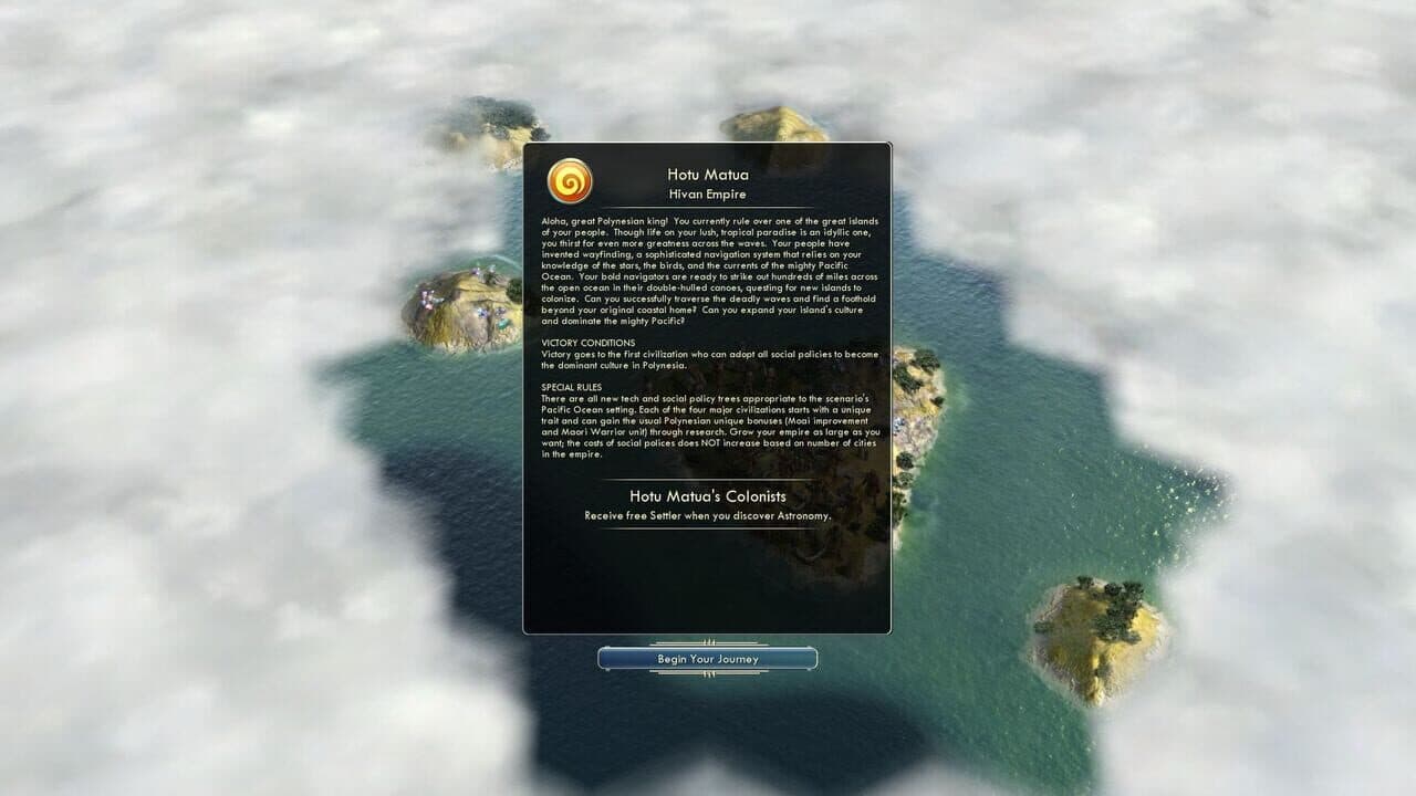 Sid Meier's Civilization V: Civ and Scenario Pack - Polynesia thumbnail 3