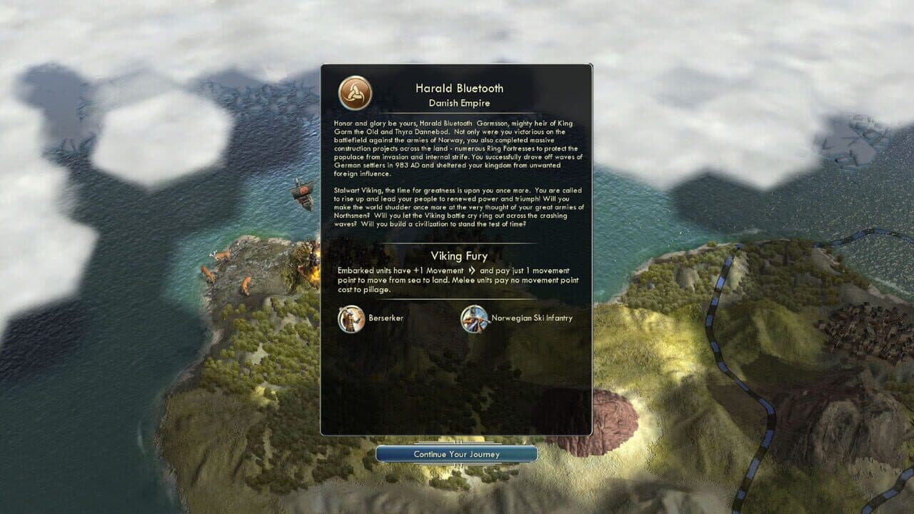 Sid Meier's Civilization V: Civ and Scenario Pack - Denmark (The Vikings) thumbnail 3