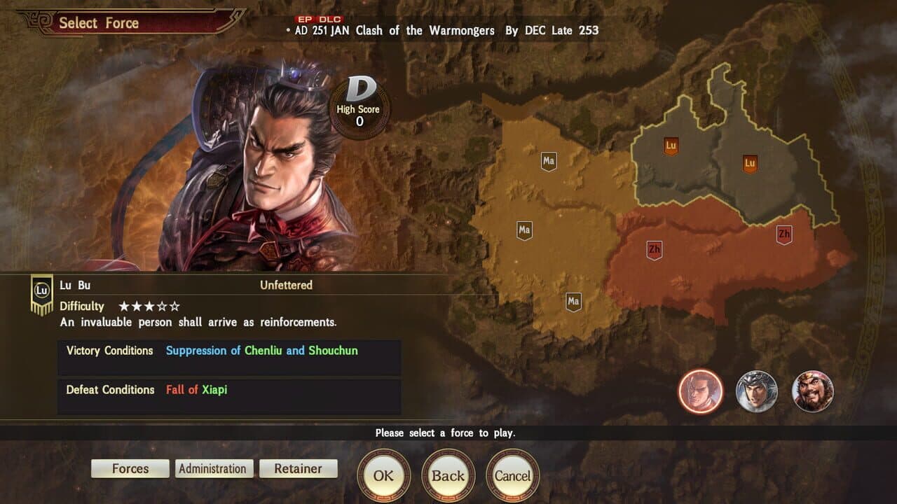 Romance of the Three Kingdoms XIII EP: Scenario for War Chronicles Mode - 2nd Wave: Clash of the Warmongers thumbnail 2
