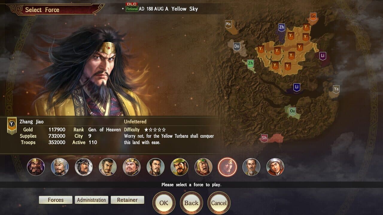 Romance of the Three Kingdoms XIII: Scenario - A Yellow Sky thumbnail 3