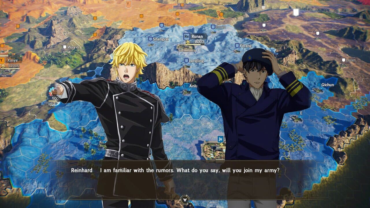 Romance of the Three Kingdoms XIV: Legend of the Galactic Heroes Collab - Reinhard & Yang thumbnail 3
