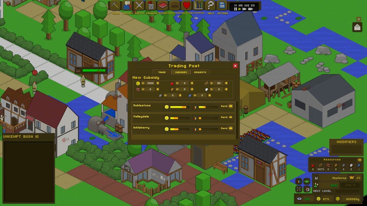 RPG Tycoon: Supply & Demand screenshot 1