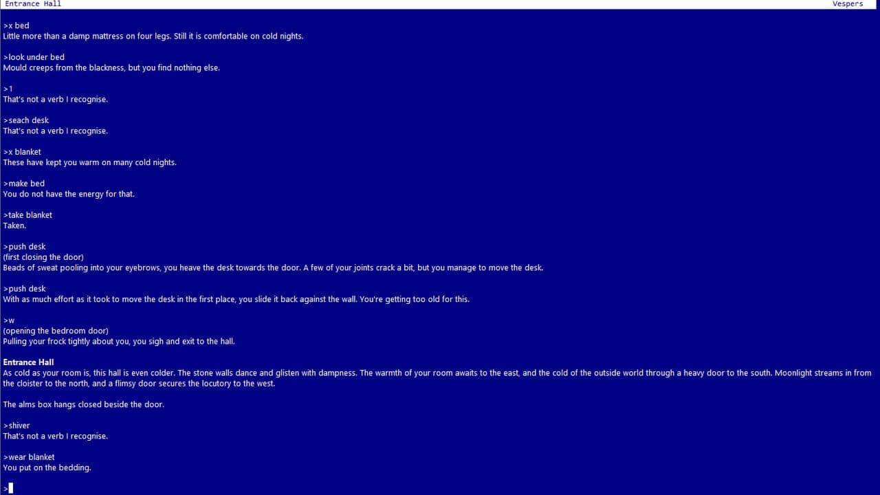 Vespers screenshot 1