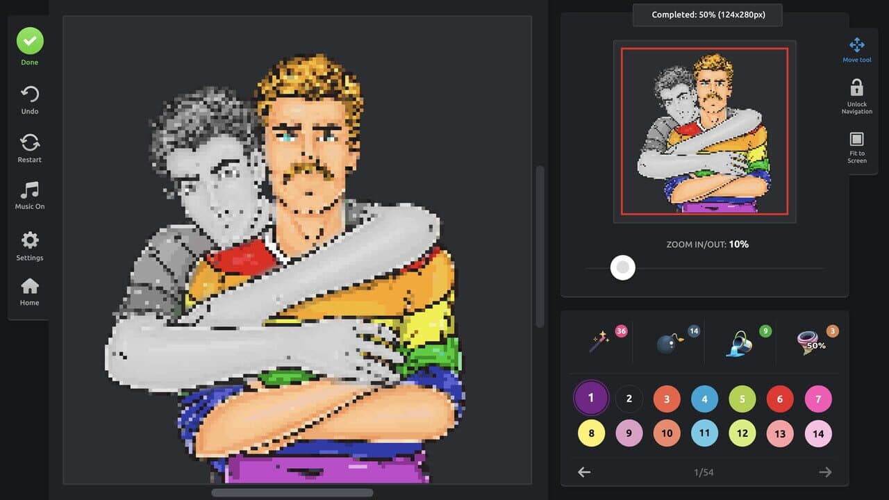LGBT Color by Number for Adults thumbnail 8