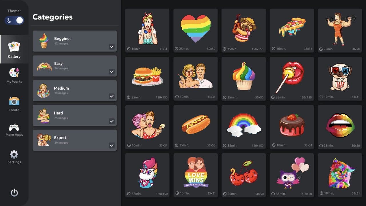 LGBT Color by Number for Adults thumbnail 11