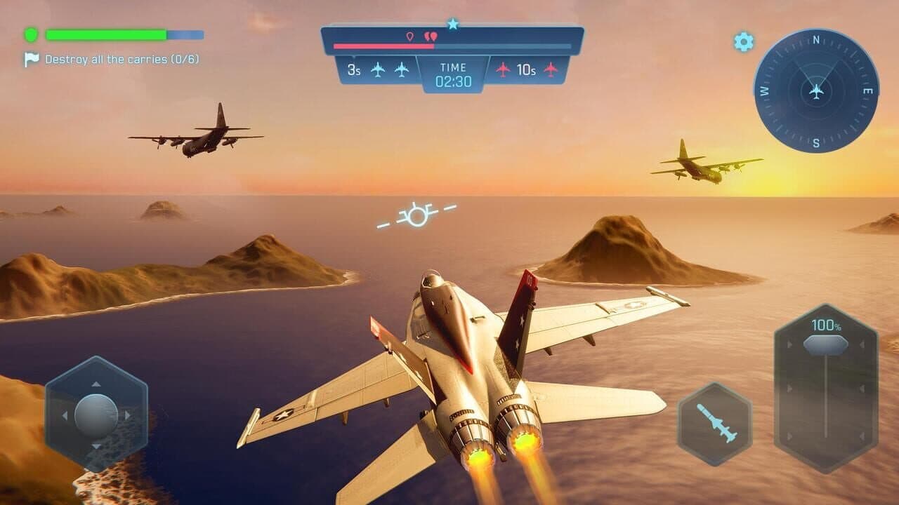 Sky Warriors: Blazing Clouds screenshot 1