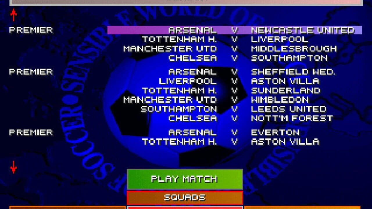 Sensible World of Soccer '96/'97 thumbnail 10