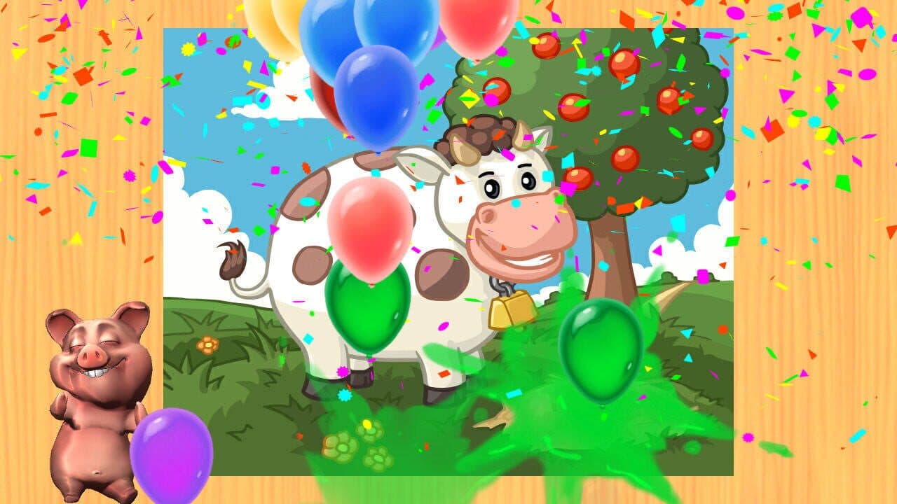 Funny Farm Animal Jigsaw Puzzle Game for Kids and Toddlers thumbnail 5